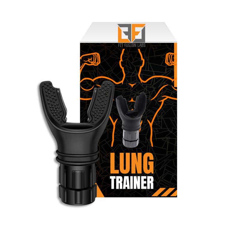 Fit Fusion Labs - Lung Fitness Trainer for Breathing Exercise - Adjustable Strength