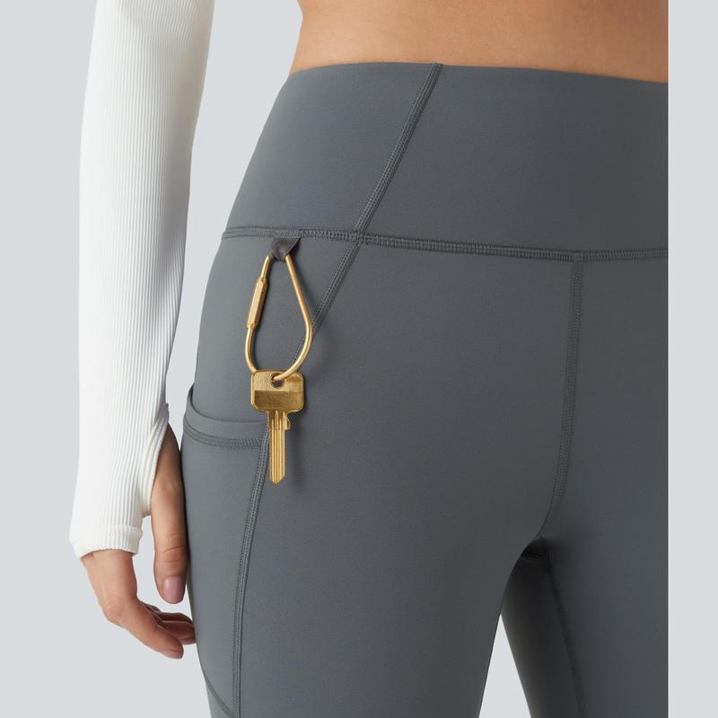 Halara High Waisted Side Pocket Thermal Yoga Flare Pants