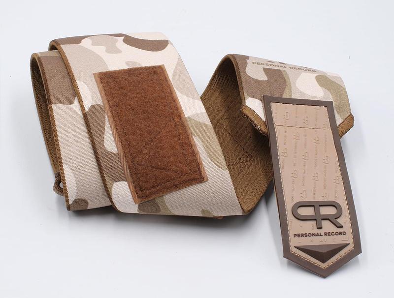 Personal Record Heavy Duty Premium Elbow Wraps - PR903 - Sand Camo