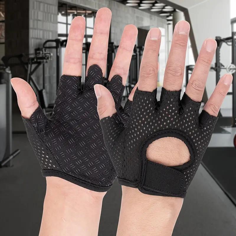 Ultra-Breathable Fitness Gloves - Super Lightweight with Full Palm Protection for Weight Lifting, Workout, Fitness Exercise, and Cycling