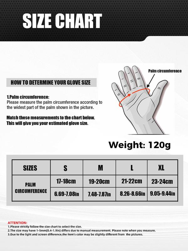 Touch Screen Full Finger Gloves, Outdoor Wear-resisting Sports Work Driving Riding Hiking Camping Climbing Motorcycle Anti-slip Gloves, Men Women Sports Accessories