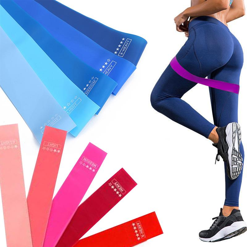 5Pcs set Resistance Bands for Working Out Elastic Exercice Loop Bands for Physical Therapy Stretch Bands for Booty Legs Exercise Bands for Workout and Physical Training