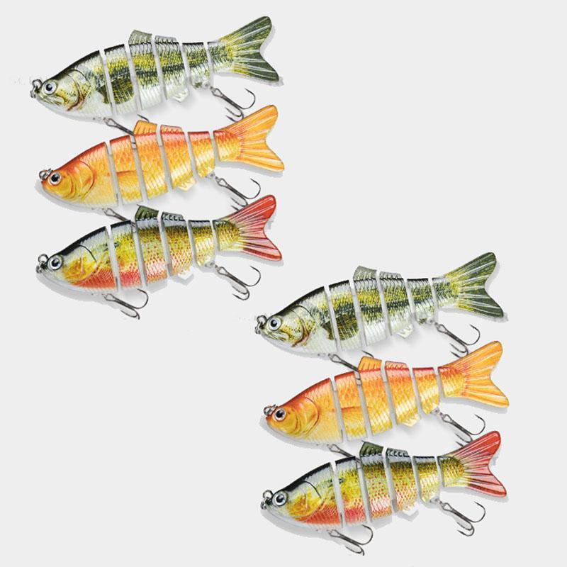 Artificial Fishing Lure, Lifelike S-shaped Fishing Bait for Bass Trout, Slow Sinking Fishing Lure, Fishing Gear for Men