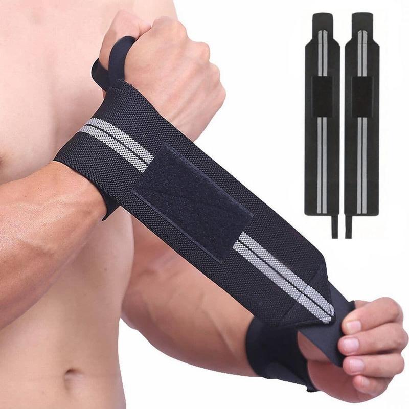 Sports Wristband, 1 Pair Professional Wristband for Weightlifting and Gym Training, Sports Wristband for Men & Women