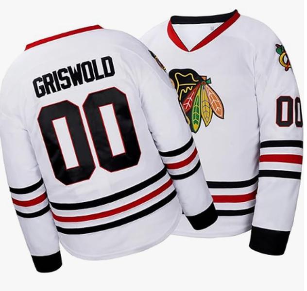 Griswold Hockey Jersey Christmas Vacation #00 S-3XL