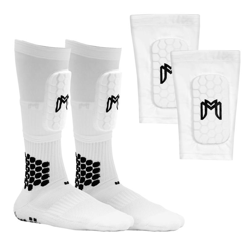 MediCaptain Mini Shin Pad Sleeves - Mini Shin Guards Soccer – Built in Shin Pads for Men, Women, Teens – Small Shin Guards - Perfect for High Level Players - Lightweight, Breathable Comfortable