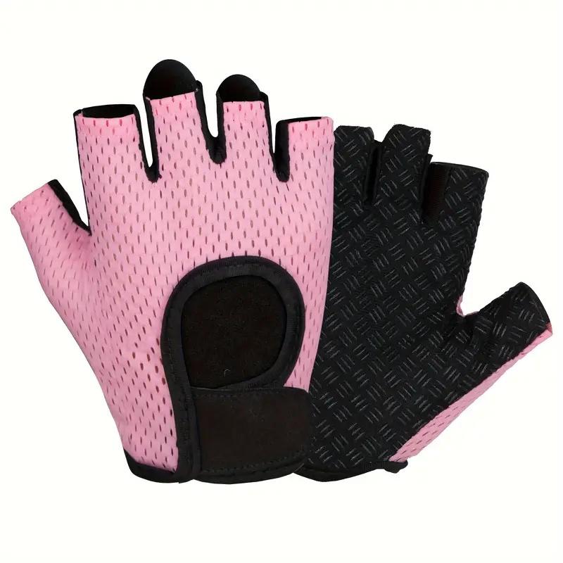 Ultra-Breathable Fitness Gloves - Super Lightweight with Full Palm Protection for Weight Lifting, Workout, Fitness Exercise, and Cycling