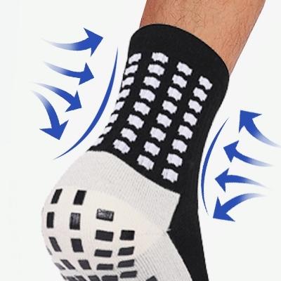 3 Pack Anti Slip Soccer Socks,Non Slip Football Basketball Hockey Sports Grip Pads Socks