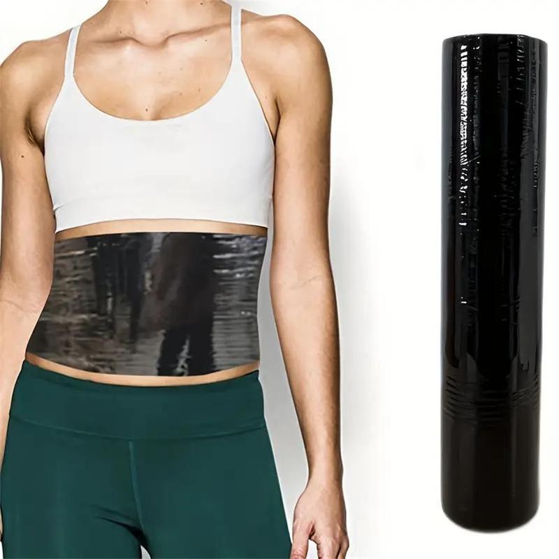 Black Body Wrap, 1 Count Multifunctional Body Wrap for Exercise & Enhanced Sweat Belly Membrane, Fitness Accessories for Home Gym, Christmas Gift