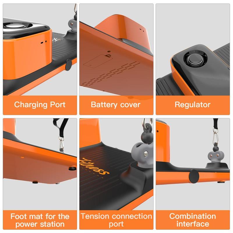 Unitop All-in-one fitness station: Multi-functional Compact Strength Station, Space-saving, Full-body Muscle Workout