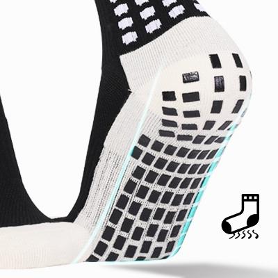 3 Pack Anti Slip Soccer Socks,Non Slip Football Basketball Hockey Sports Grip Pads Socks