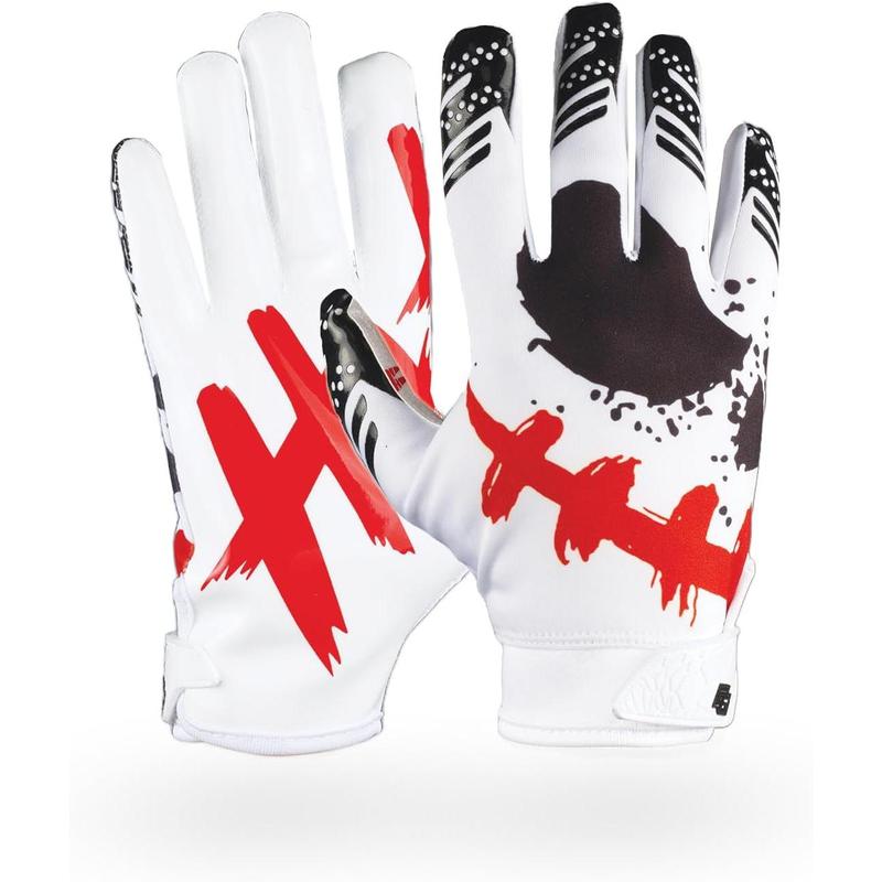 Jester Football Gloves - Tacky Grip Adult & Youth Size