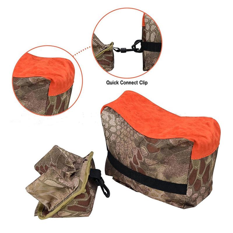 Outdoor Tactical Shooting Sand Bag, 1 Count Quick Connect Clip Shooting Target Support Sand Bags, Steady & Solid Shooting Support Accessories, Outdoor Accessories, Gym Accessories