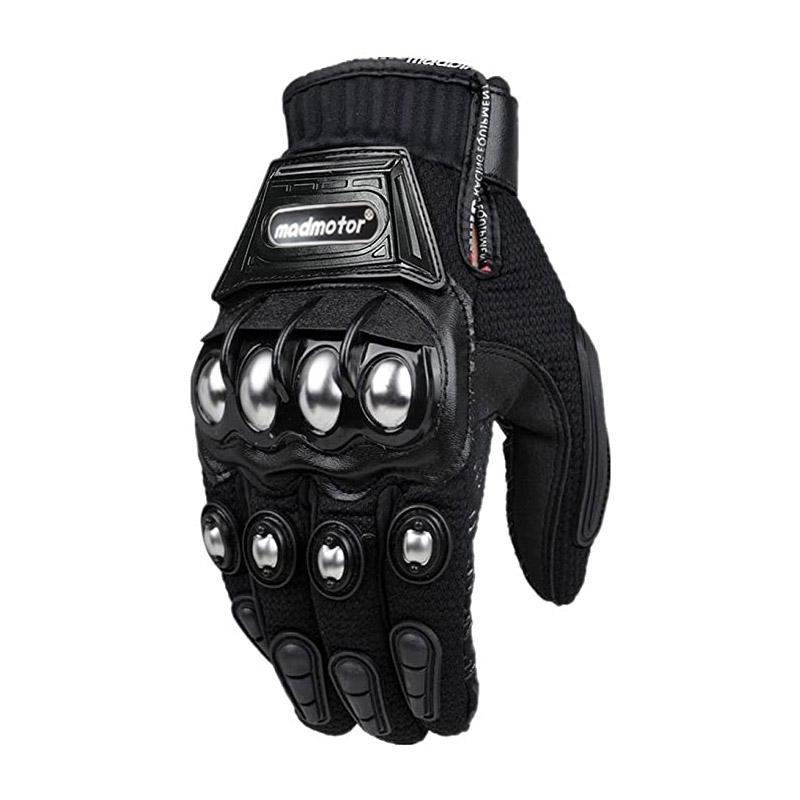 Knuckle Motorcycle Gloves for Men & Women, 1 Count Riding Protective Gloves, Outdoor Riding Gear, Motorcycle Gear for Hand Protection, Riding Bike Gloves, Protective Gear for Riding, Motorcycle Accessories, Stocking Fillers Gift