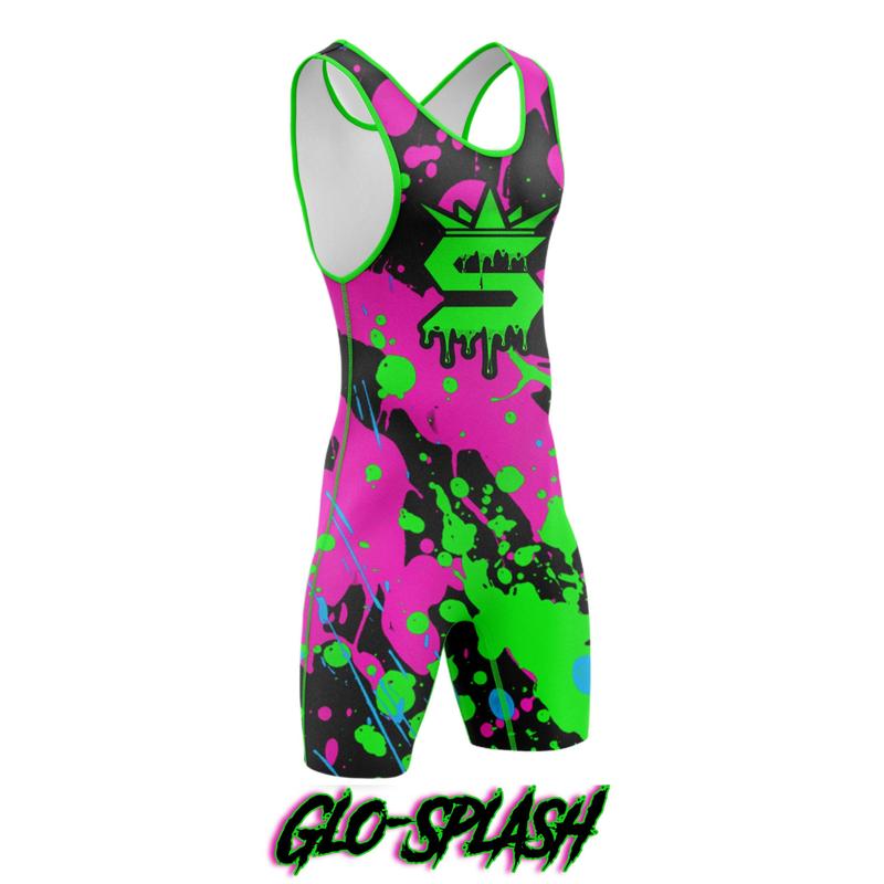 SUPREME GLO Singlets (Glow in the dark singlet),  Made from 277 gsm spandex lycra,  unparalleled comfort and durability