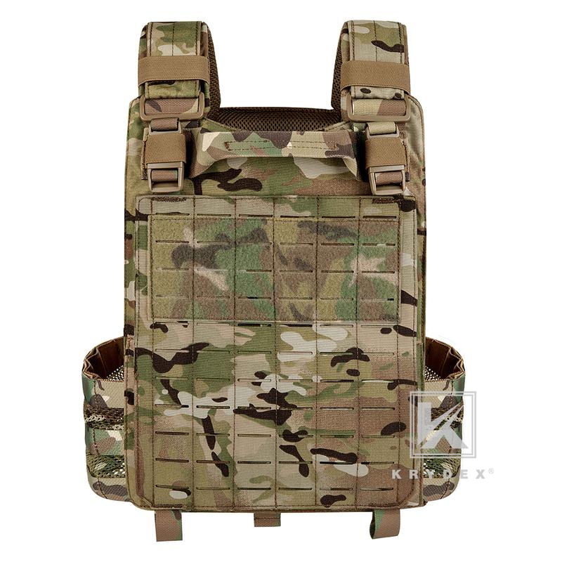 KRYDEX Quick Release Molle Plate Carrier Body Armor Airsoft Tactical Combat Vest With Plates tactical vest