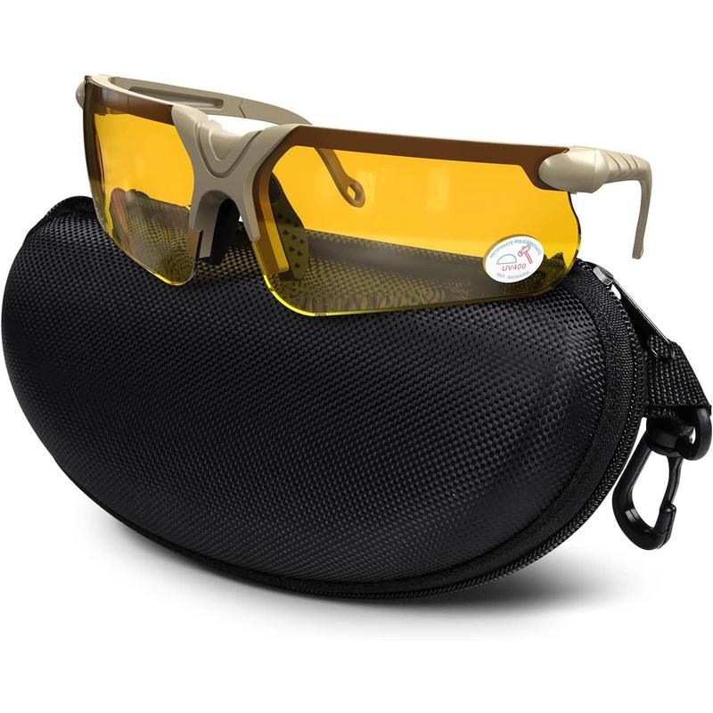 The Shooting Glasses with Case Anti Fog Hunting Safety Glasses for Men Women