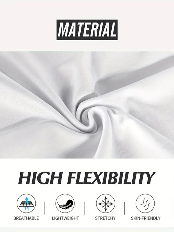 Men's Letter Print Pocket Sports Shorts, Quick Drying Breathable Comfortable Sports Shorts, Gym Shorts, High Stretch Sports Shorts for Gym Workout Running, Shorts for Men, Gym Clothing