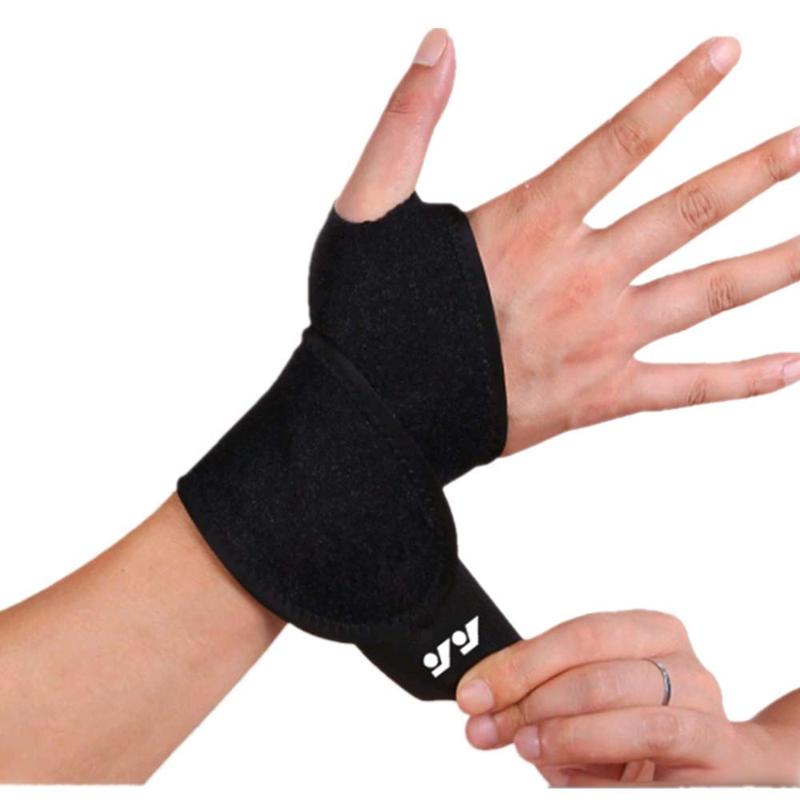 Wrist Support Brace Sports Exercise Training Hand Protector Neoprene Wrist Wraps with Thumb Loops -Suitable for Both Right and Left Hands