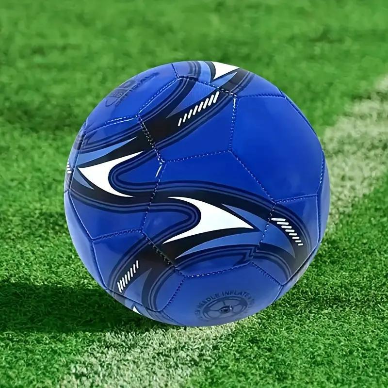 Size 5 Football, Outdoor Training Ball With Mesh Bag & Pump, Durable Football For Backyard & Park & Beach Use