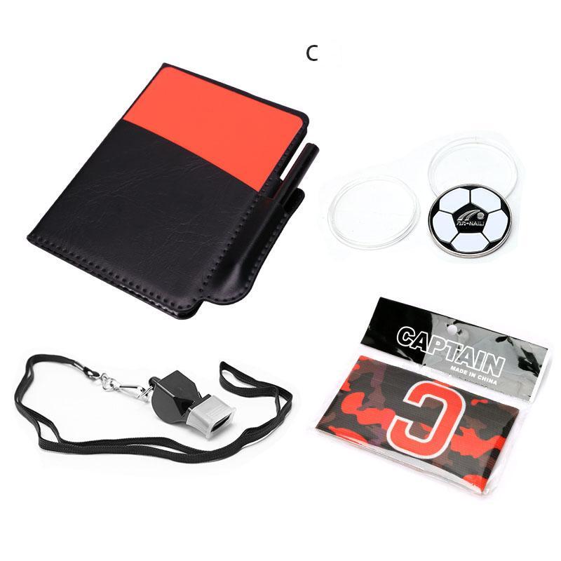 Football Referee Set, Soccer Referee Kit, Sports Football Training Referee Accessories for Adult Teenager