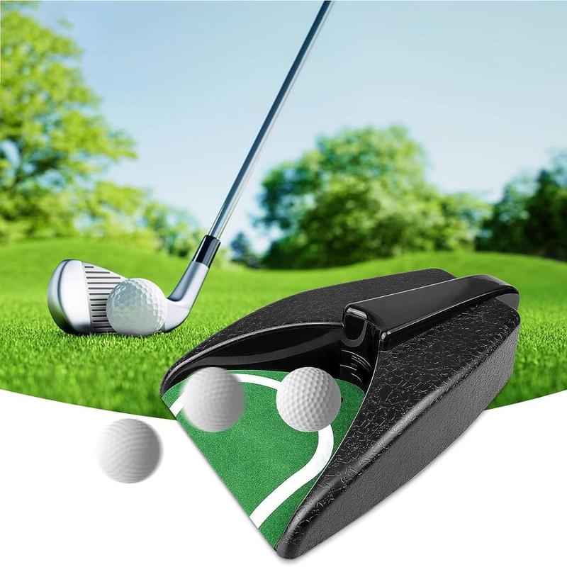 Golf Putting Returner without Battery, 1 Count Portable Golf Putting Returner, Golf Automatic Putting Cup, Golf Training Aid Device for Indoor Outdoor Training, Golf Training Accessories for Daily Use