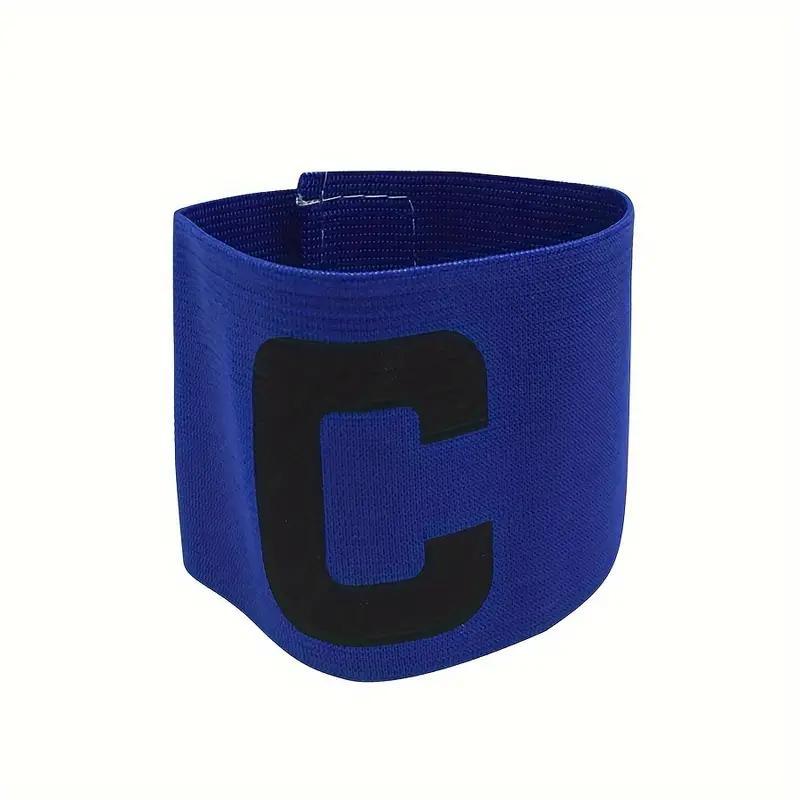 C Letter Armband, Elastic Football Arm Band, Breathable Sports Captain Leader Armband, Sports & Outdoor Accessories