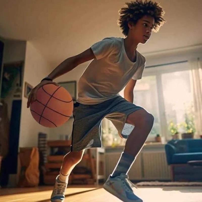 Indoor Basketball for Dribbling and Practice - Size 7 (29.5 inches) - Noise-Free - Ideal for Youth - Durable Construction