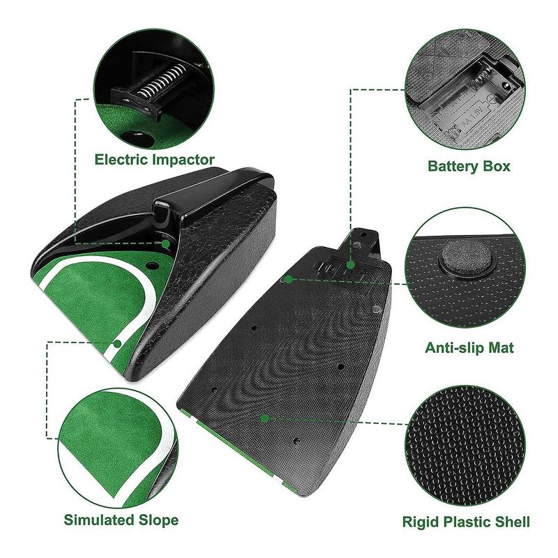 Golf Putting Returner without Battery, 1 Count Portable Golf Putting Returner, Golf Automatic Putting Cup, Golf Training Aid Device for Indoor Outdoor Training, Golf Training Accessories for Daily Use