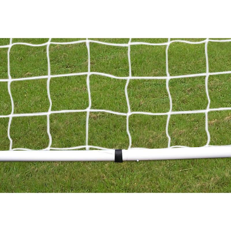 SUPERDEAL Football Post Soccer Goal Target Net 12 Ft. x 6 Ft. Football Shooting Training Aid Backyard Outdoor Kids Official Soccer Goal, Steel Frame