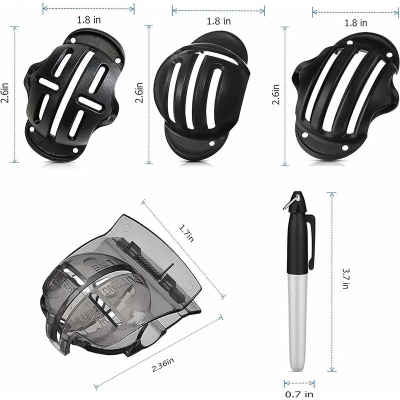 Precision Golf Ball Marker - Accurate Alignment for Perfect Putt, Durable, Easy-to-Use, and Portable ball marker