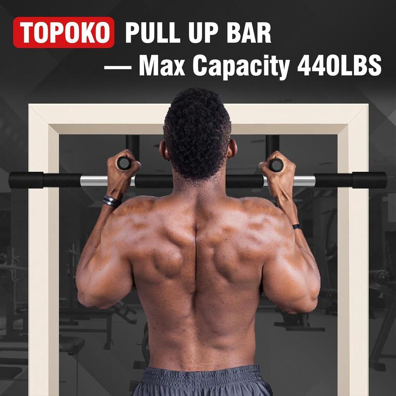 Upgrade Pull Up Bar for Doorway - Multi-Grip Chin Up Bar - Heavy Duty Pull Up Bar