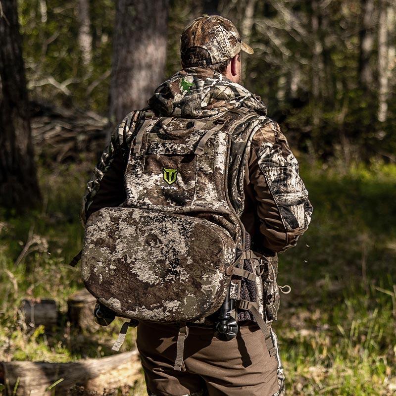 TideWe Turkey Vest with Seat with Game Pouch