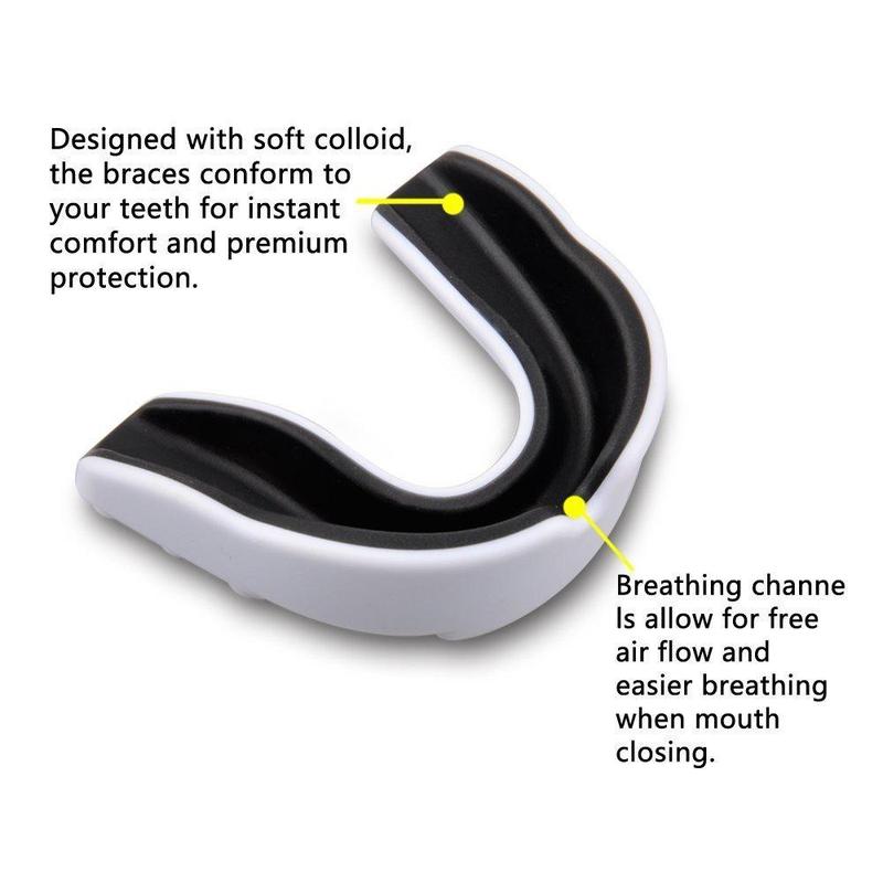 Contact Sports Mouth Guard, Silicone Boxing Mouth Guard, Sports Protective Gear For Men And Women