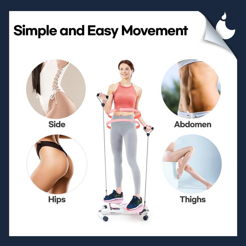 Waist Twisting Fitness Tool Standing Abdomen Exercise Board Female Twister Exercise Sports Equipment workout And Foot Massage with Pull Rope