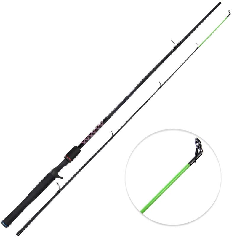 KastKing Brutus Fishing Rods - Brute Tuff Composite Glass Carbon Fiber, 22 Models, Eva Handles, Braid Ready Line Guides, Affordable Performance