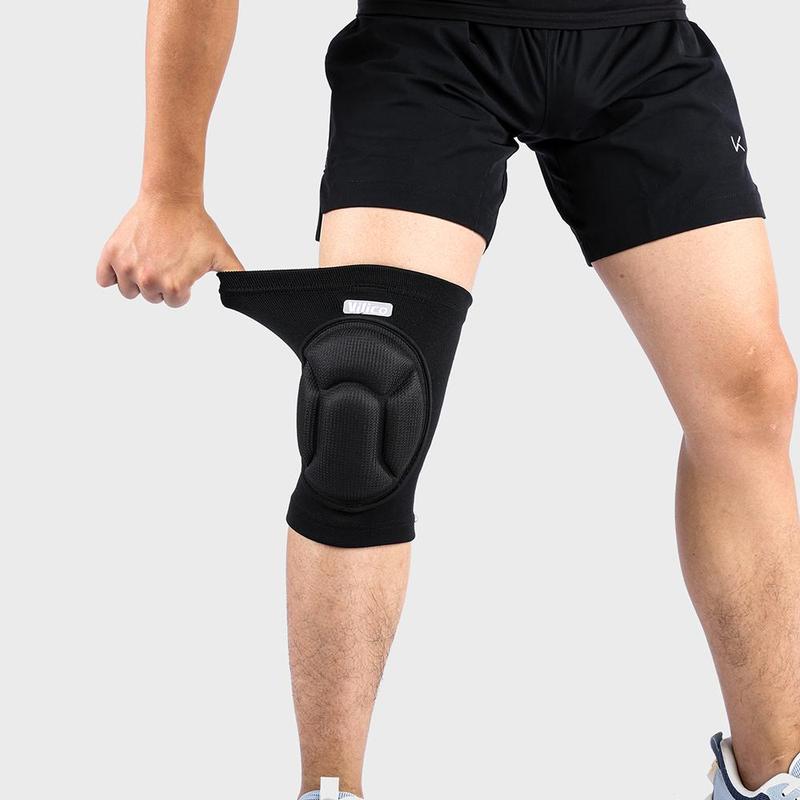 Breathable Sports Knee Brace, Knee Protector for Running Jumping Cycling, Elastic Knee Protector for Men & Women