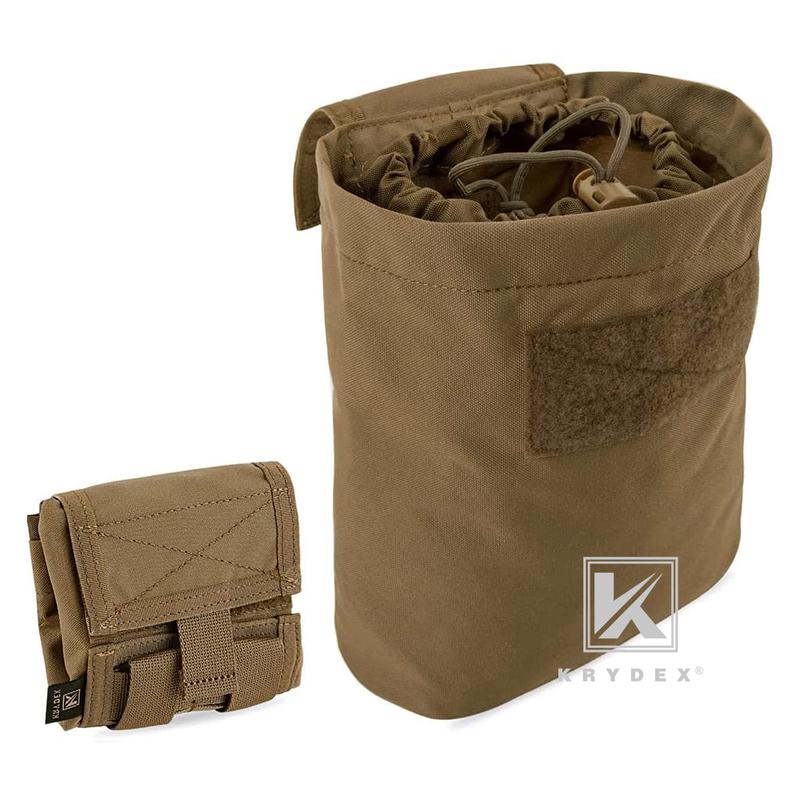 KRYDEX Tactical Molle ROLL-UP Ammo Dump Pouch Recovery Foldable Utility Pouch