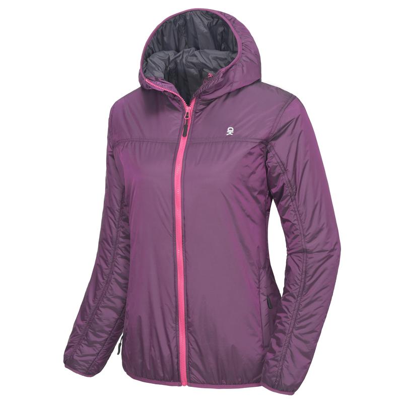 Women's Lightweight Packable Windproof Insulation Running Jacket