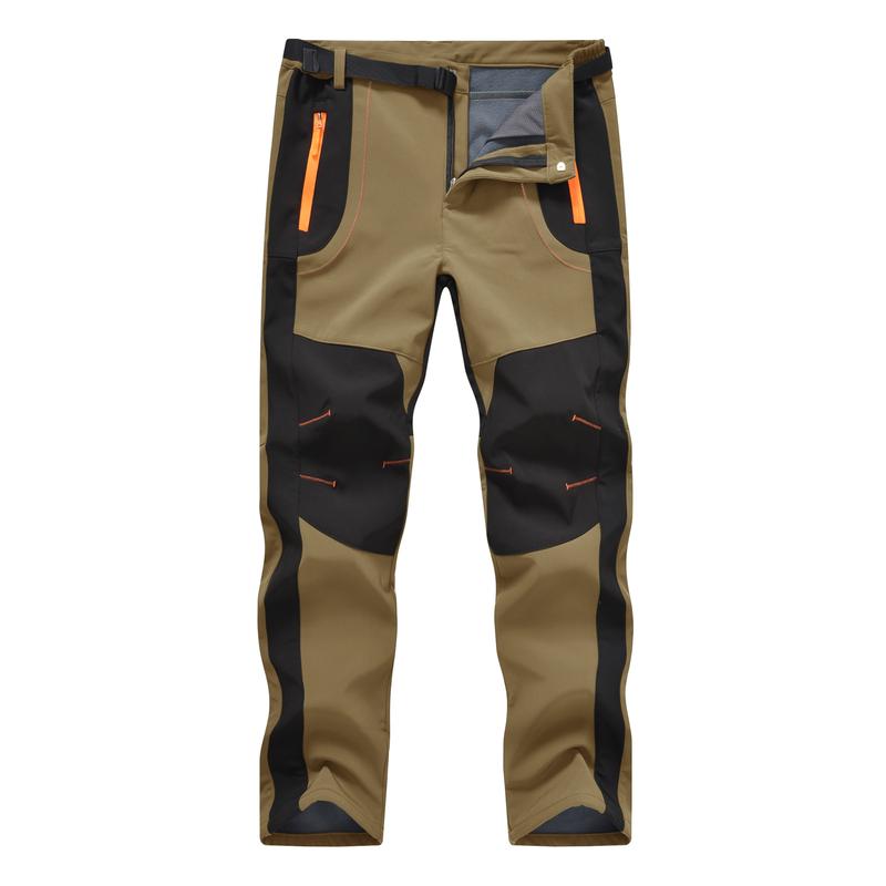 TBMPOY Men's Outdoor Snow Ski Water Resistant Fleece Lined Pants