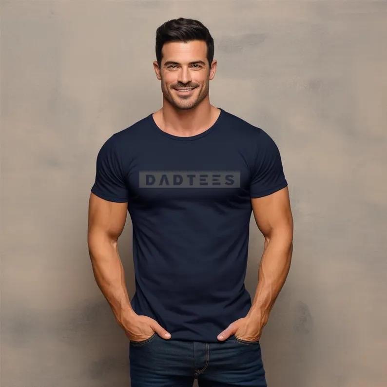 DadTees Men Gym T-Shirt  - Men's Top T-Shirt - Bella + Canvas 3001