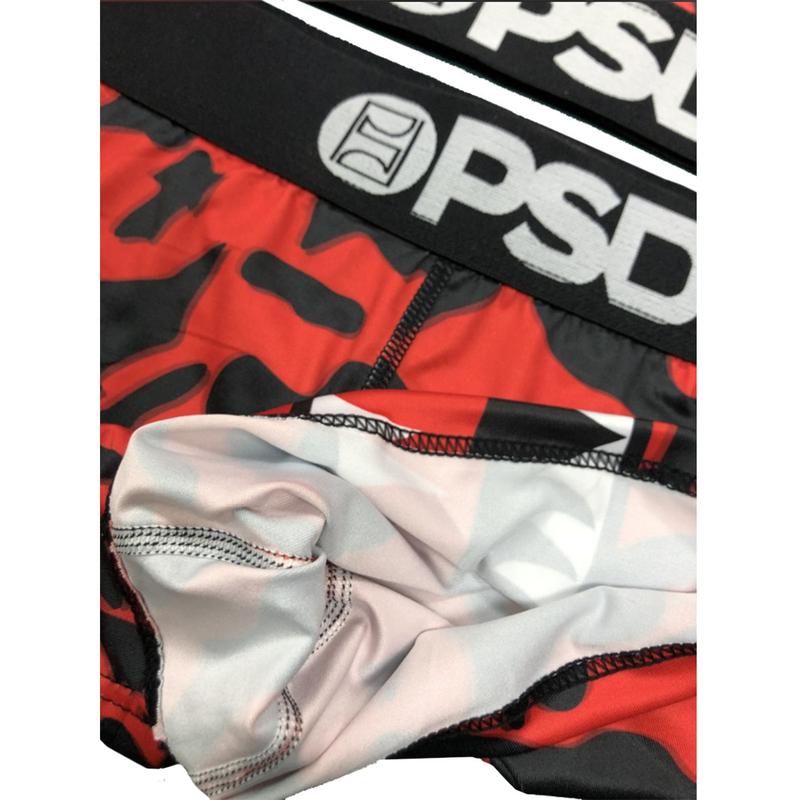 Hot Sale Women Sports Fitness PSD Underwear Set, Comfortable Breathable Quick Dry Two-piece Set, Sports Boxer Set, Sexy, Unique Shark Pattern Tops and Underwear