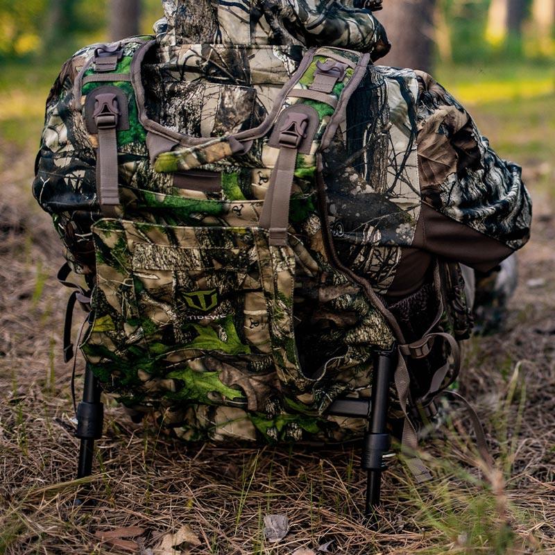 TideWe Turkey Vest with Seat with Game Pouch