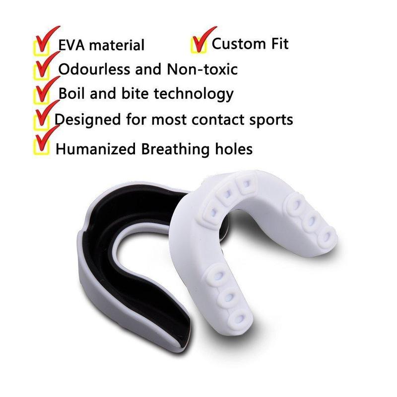 Contact Sports Mouth Guard, Silicone Boxing Mouth Guard, Sports Protective Gear For Men And Women