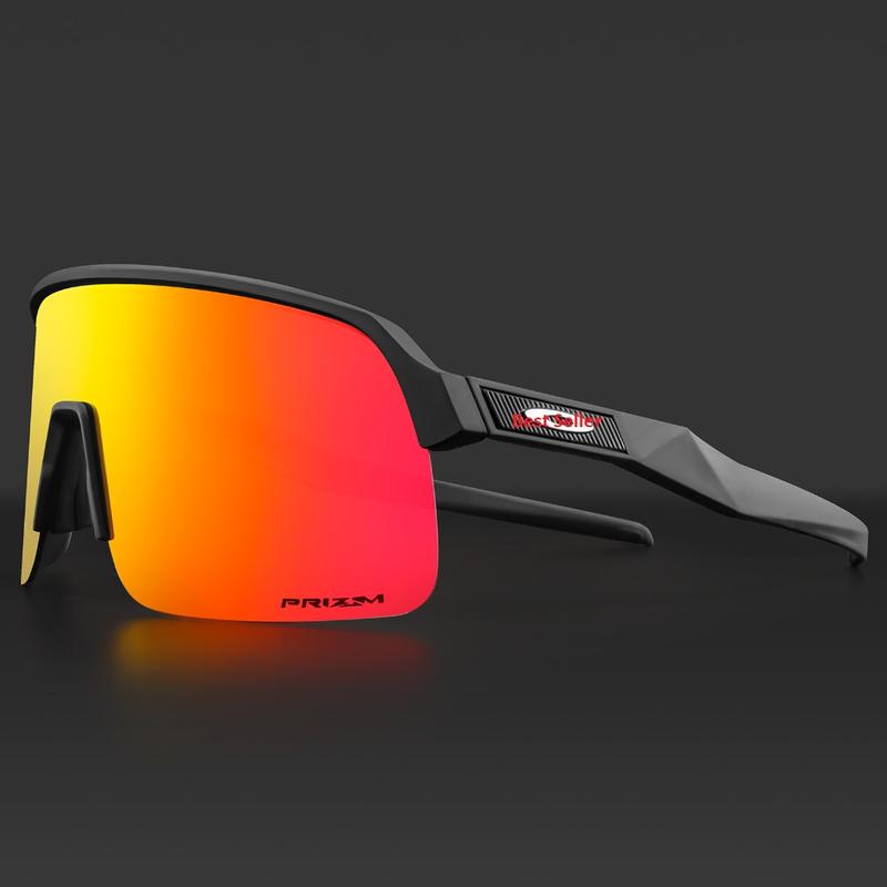 Half Frame Sunglasses for Outdoor Sports, Unisex Cycling Glasses