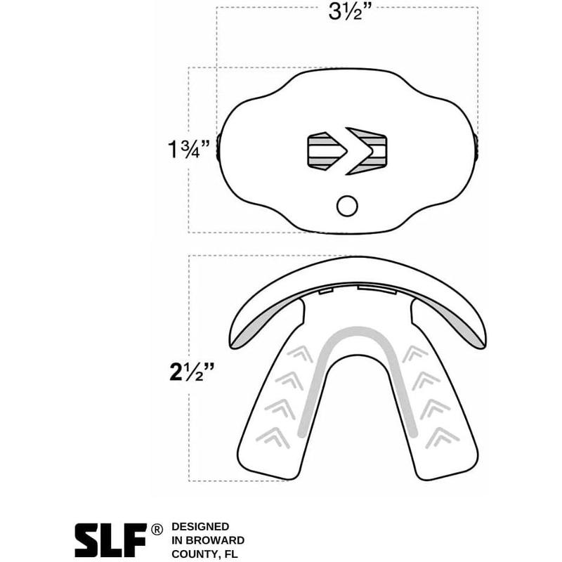 SLYLJS Football Mouth Guard - Lip Mouthguard with Helmet Strap - Lip Teeth Protector Mouthpiece - No Boil - for Youth Adults, Maximum Air Flow, for All Sports - God First in Black