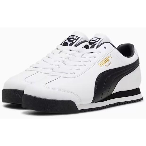 Men's Puma Roma 24 Standard Puma White-Puma Black (396868 01)