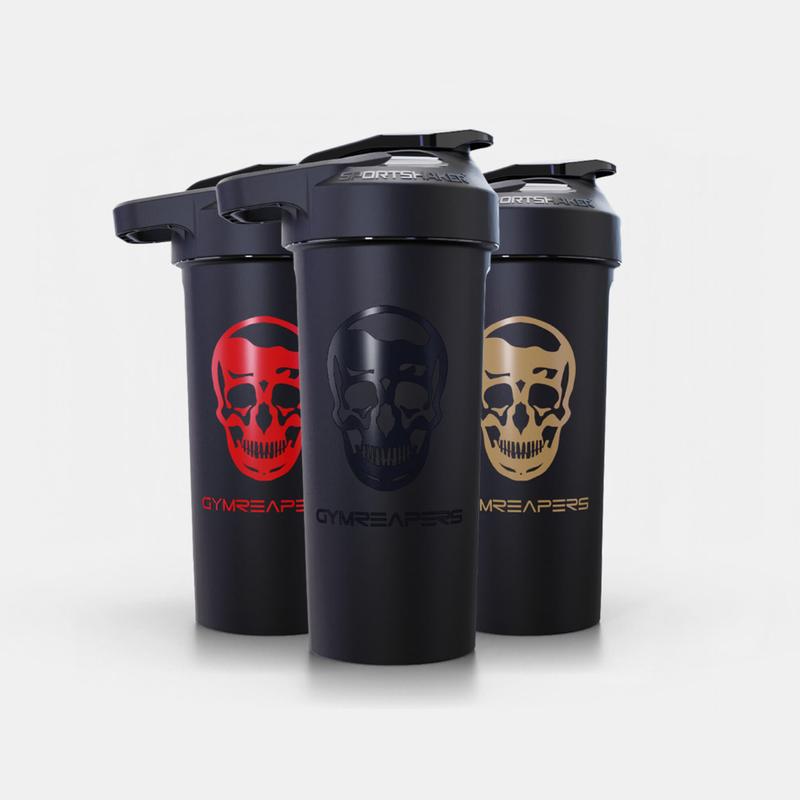 Gymreapers Sportshaker 3-Pack - BPA-Free, Made in the USA, 27oz Capacity