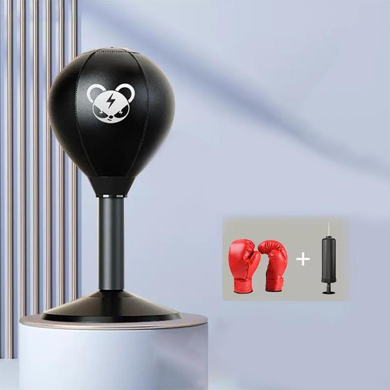 Boxing Speed Ball Set, 1 Set Boxing Ball with Pump & Gloves, Boxing Training Equipment for Home Gym, Punching Ball for Kids & Adults