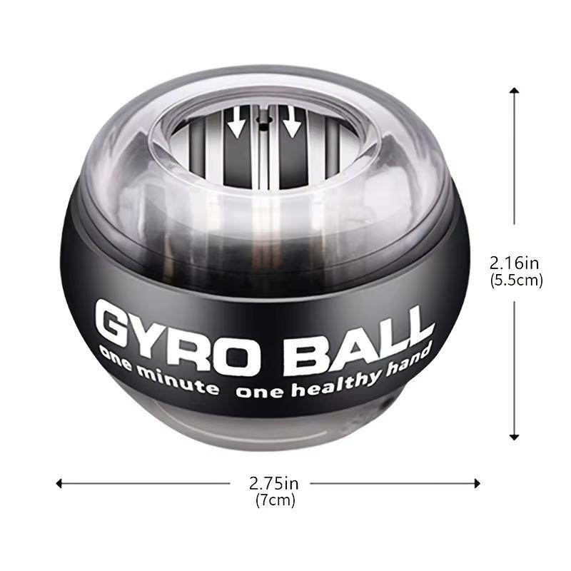 Portable Gyro Power Ball, Wrist Strengthener, Muscle Training Powerball, Wrist Exercise Equipment, Portable Hand Strengthener